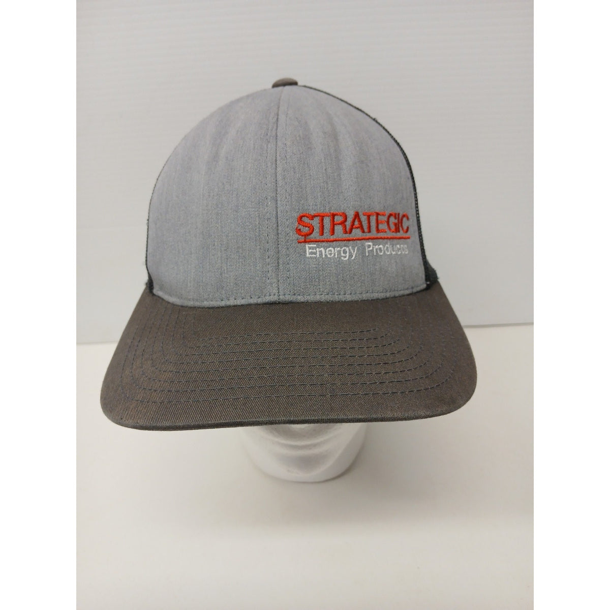 Pacific Headwear (OSFM) Gray Printed Logo Cap Snapback
