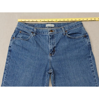 Ryders (14P) women's Relaxed Straight Leg Blue Denim Jeans
