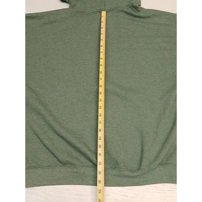Black Hawk Style (24x23") Green Pouch Pocket Pullover Hoodie