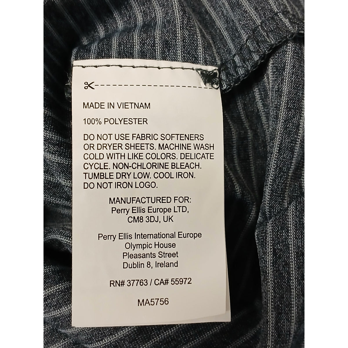 Callaway (XL) Charcoal Collar Button Striped Golf Polo Shirt