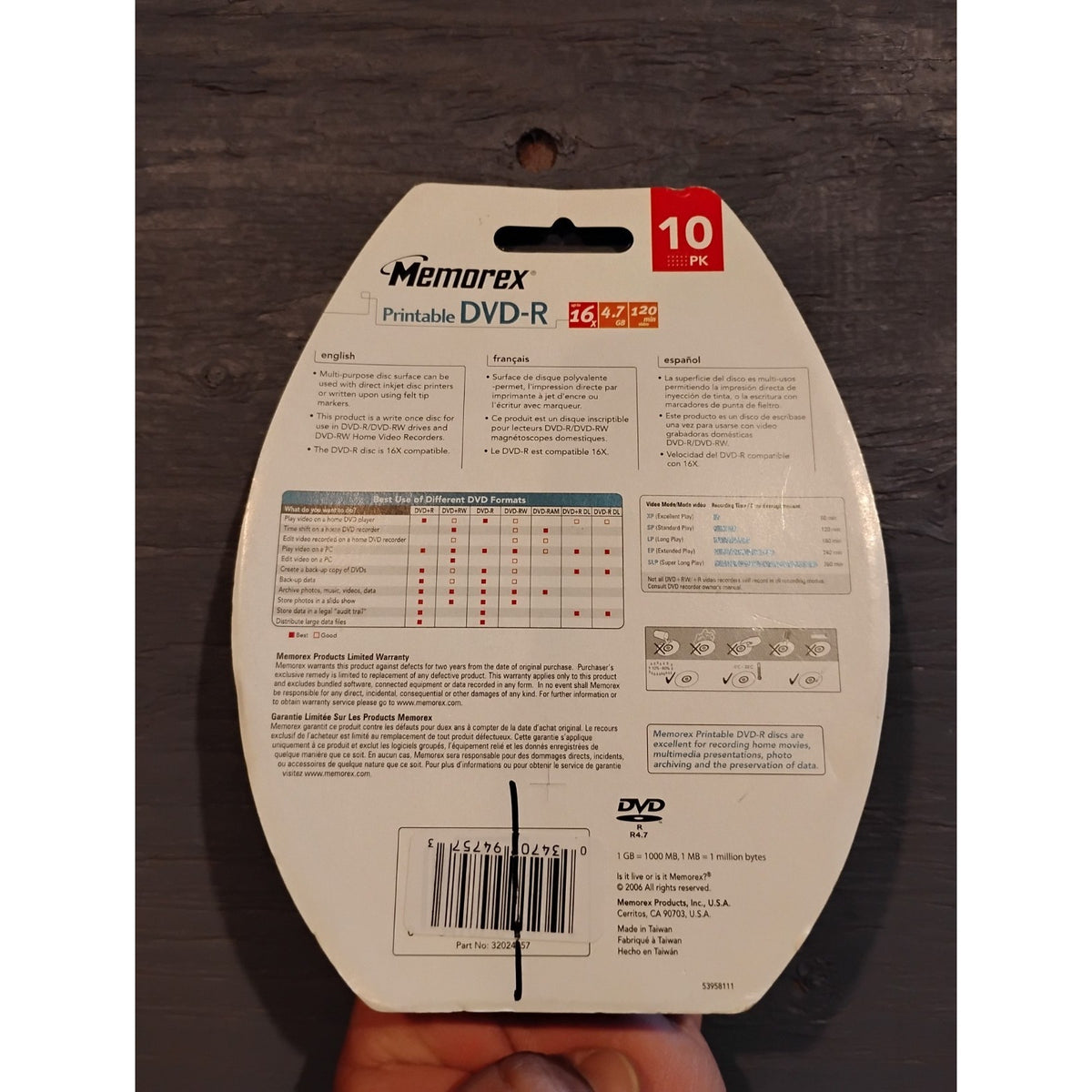 Memorex 10 Pk. Recordable CDs