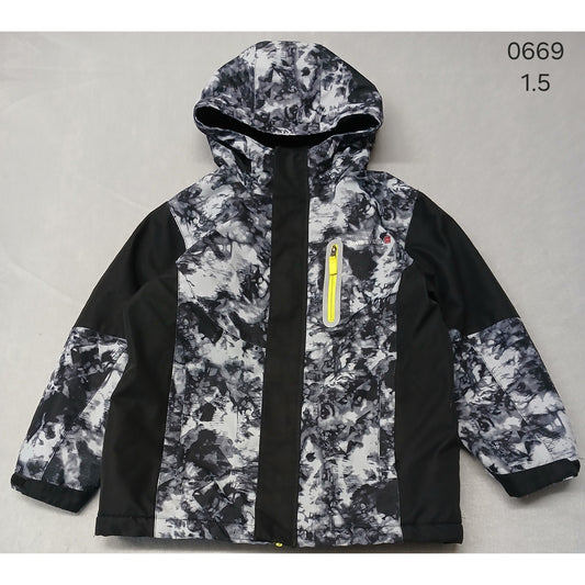 Swiss Tech (Medium) (8) Youth Multicolor Zipper Pocket Coat