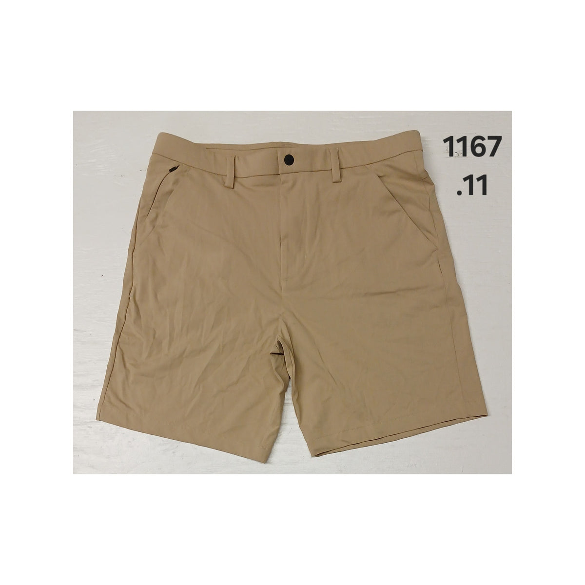 Stylus (36) Tan Dri-Fit Light Performance Chino Golf Shorts