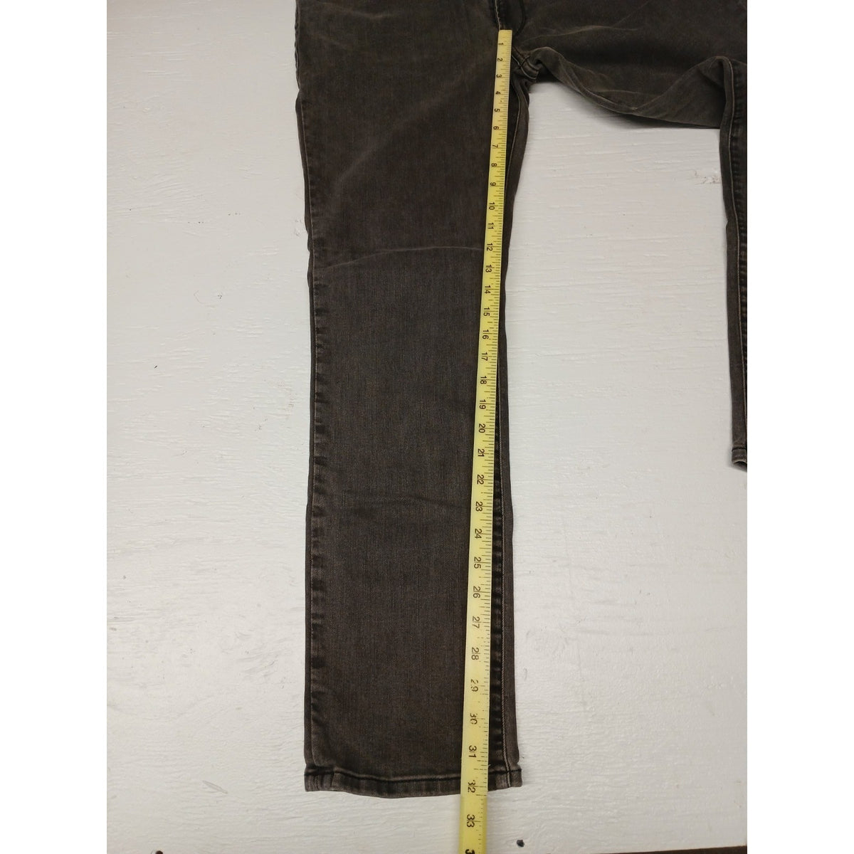 Express Jeans (36x32) Black Faded Rocco Slim Skinny Jeans