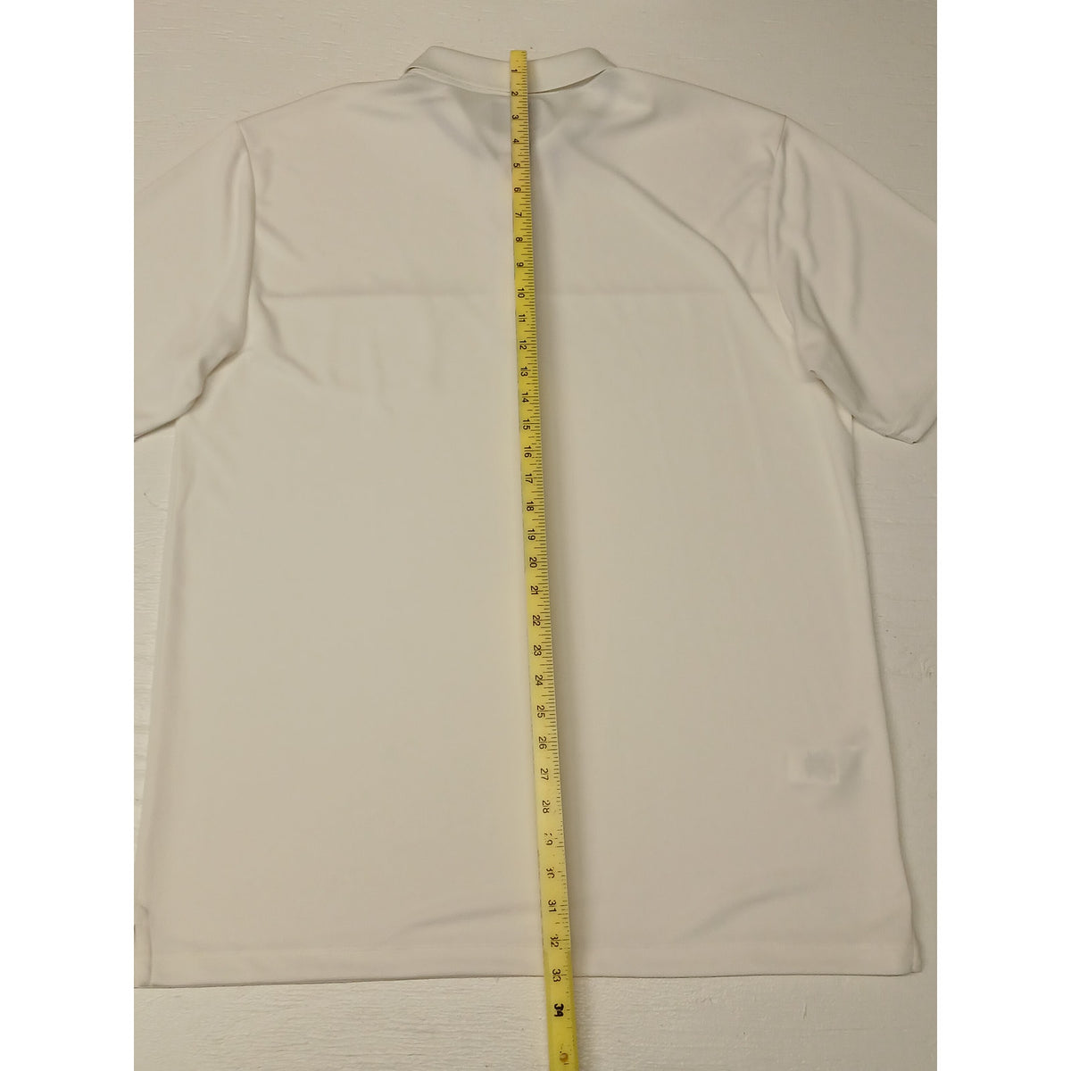 Jack Nicklaus Stay Dri (2XL) White Short Sleeve Button Polo