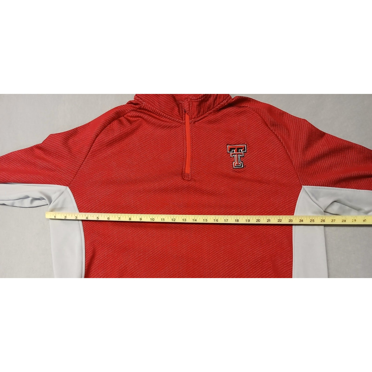 Rivalry Threads (2XL) Red Texas Tech Raiders Zip Pullover