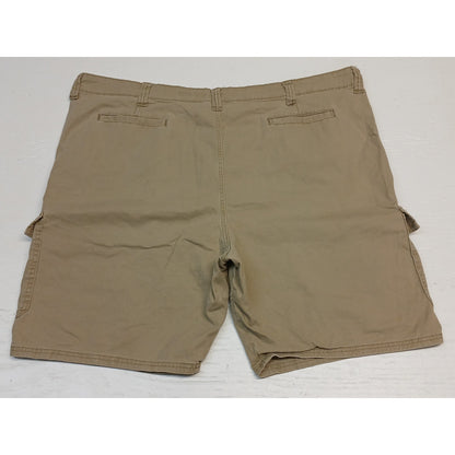 Wrangler (46) Tan Relaxed Fit Cargo Casual Khaki Shorts