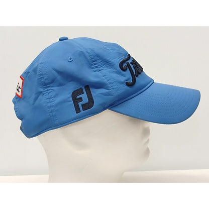 Titleist (OSFM) Blue Poly Blend Dri Fit Strap Adjust Golf Cap
