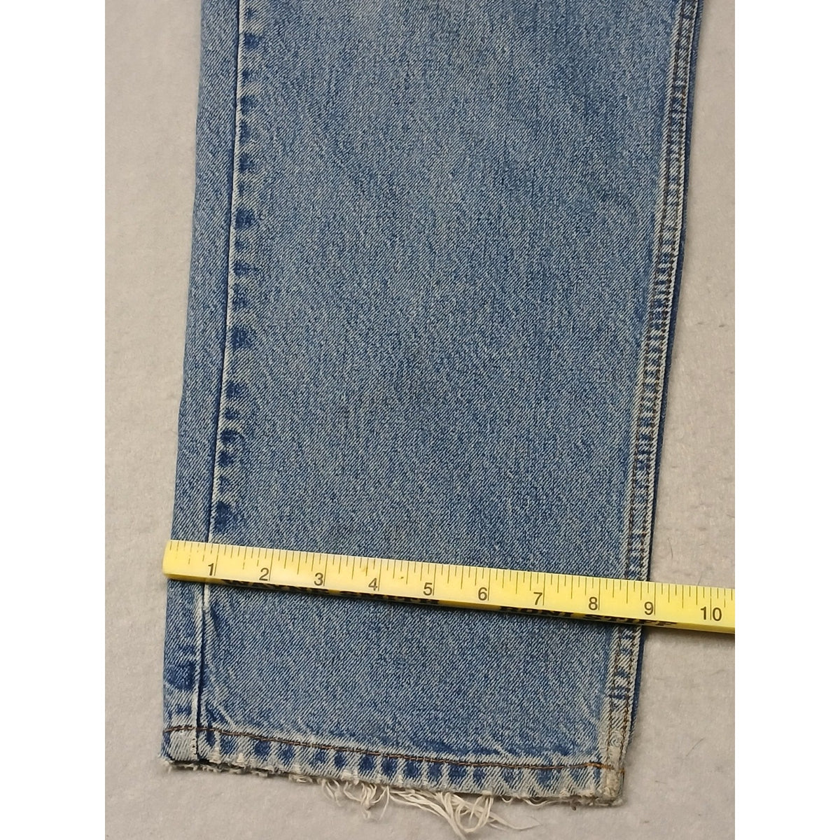 Member's Mark (38x29) Men's Relaxed Straight Fit Blue Denim Jeans