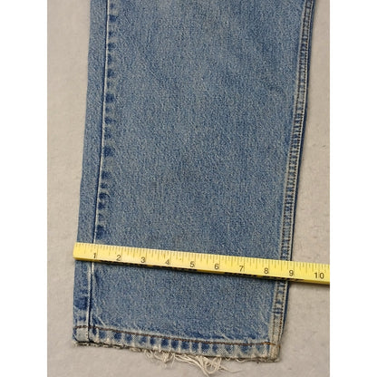 Member's Mark (38x29) Men's Relaxed Straight Fit Blue Denim Jeans