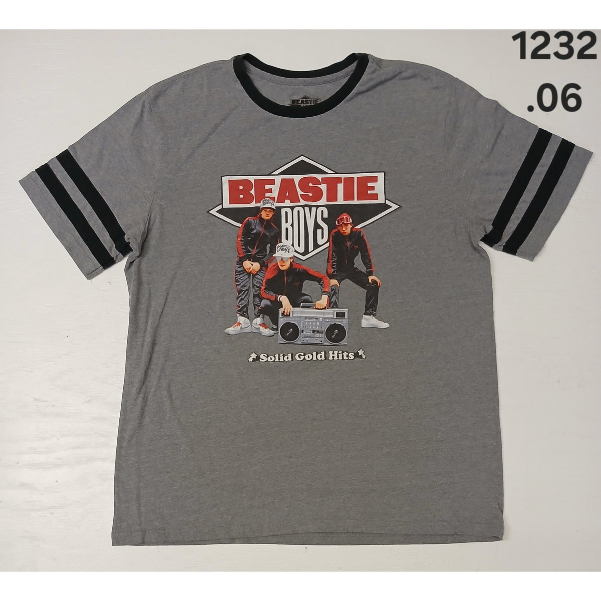 Beastie Boys (XL) Vintage Gray Short Sleeve TShirt