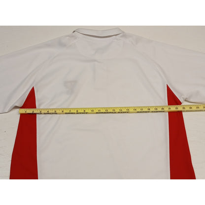 NCAA (L) Multicolor Texas Tech Raiders Button Polo Shirt