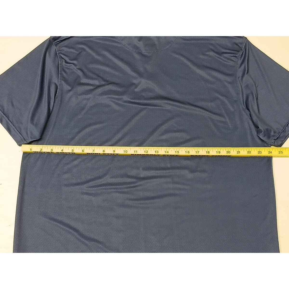 HEAD Golf (2XL) Blue Collar Button Short Sleeve Polo Shirt