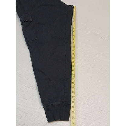 DSG (XL) Black Cargo Style Relaxed Pull String Sweatpants