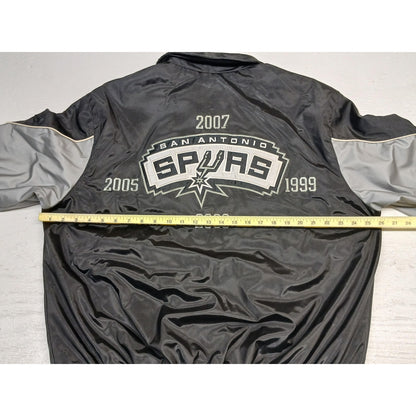 NBA (L) Vintage Spurs Multi-Championship Leather Jacket