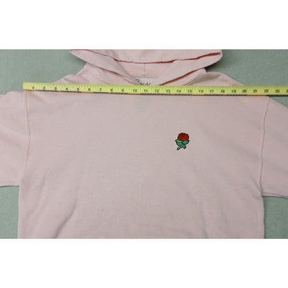 Bowery (Medium) Unisex Pink Pullover Hoodie