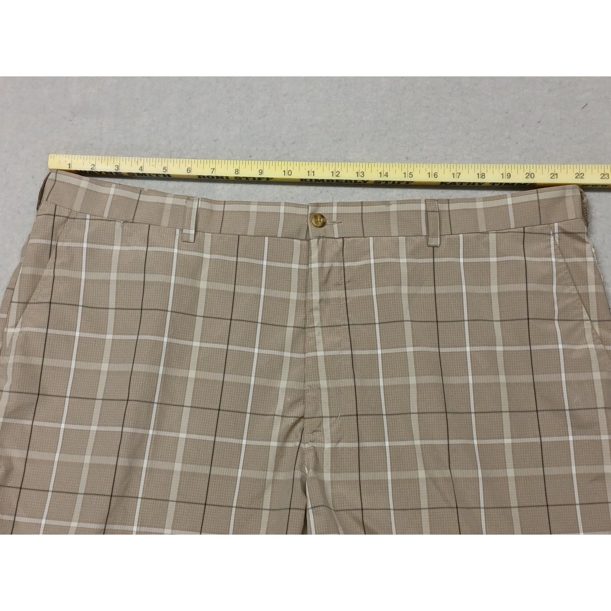 PGA Tour (No Size) Men's Multicolor Plaid Dri-Fit Dress Shorts
