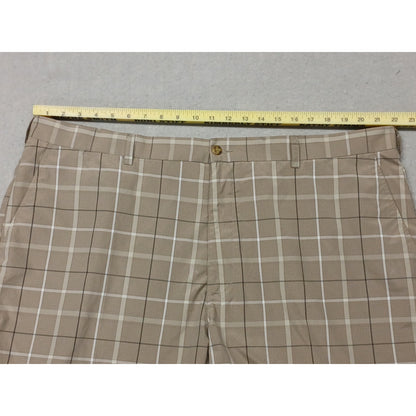PGA Tour (No Size) Men's Multicolor Plaid Dri-Fit Dress Shorts