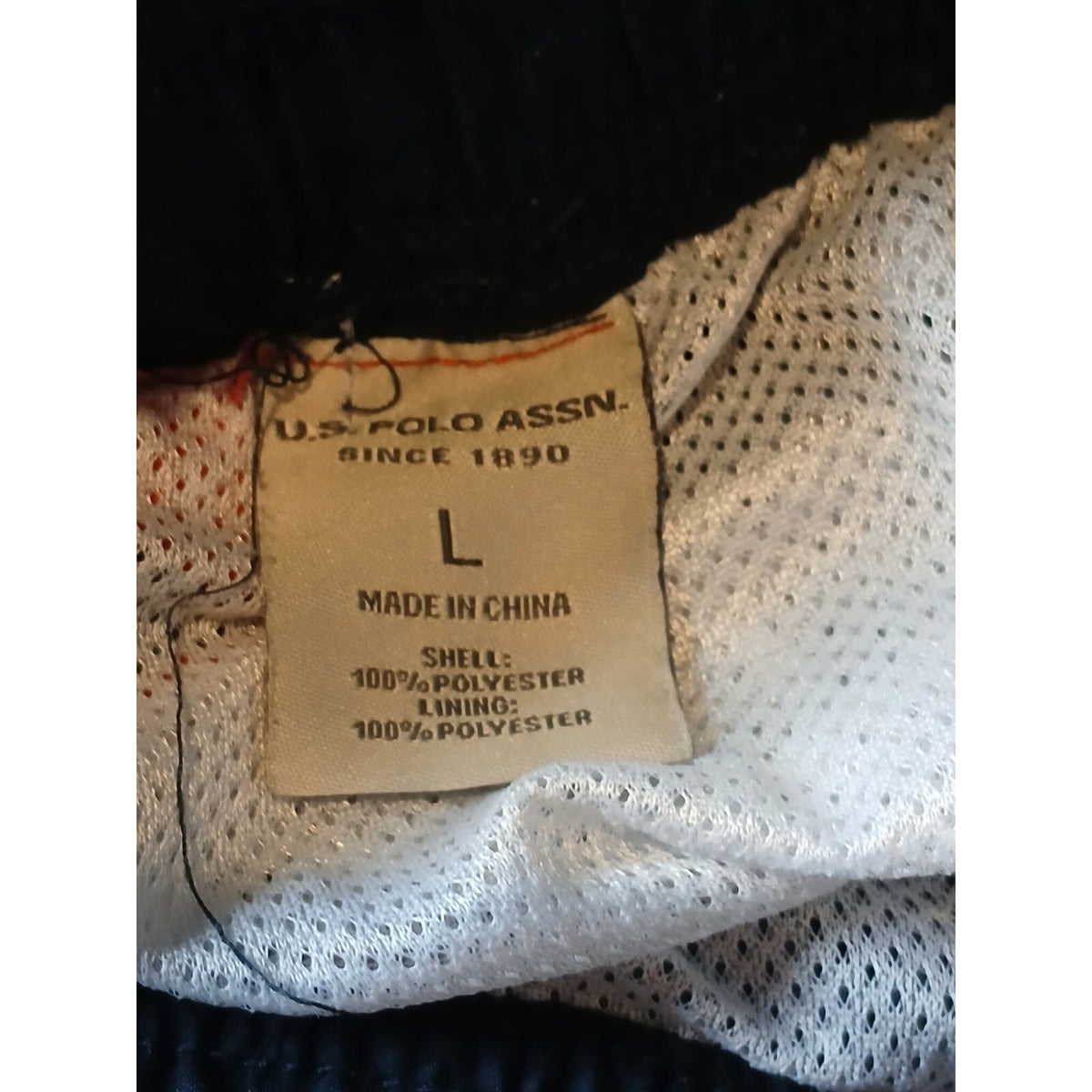 U.S. Polo Assn. (Large) American Flag Style Swim Trunks