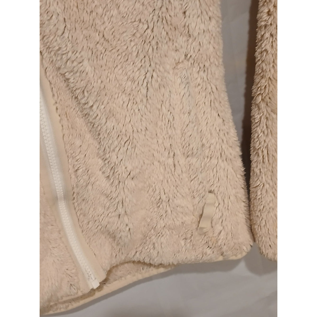 Columbia (Small) Beige Zip Fleece Pullover Fashion Jacket