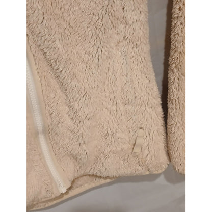 Columbia (Small) Beige Zip Fleece Pullover Fashion Jacket