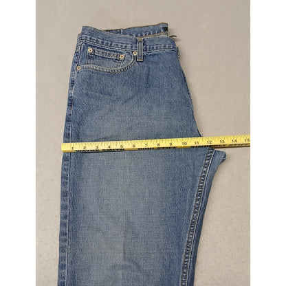 Alfani (34x30) Men's Straight Leg Blue Denim Jeans