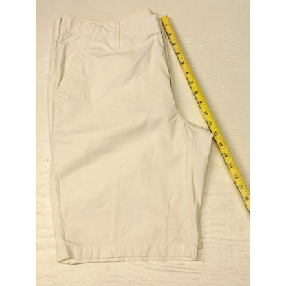 Express (36) White Board Walking Dress Chino Shorts