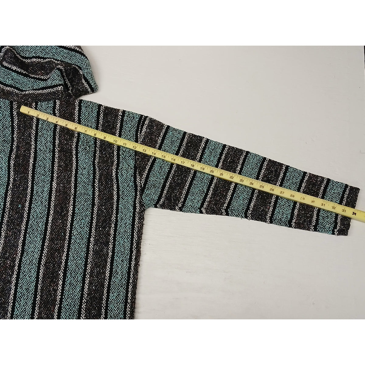 Franks Textile (2XL) Multicolor Mexican Baja Pullover Hoodie