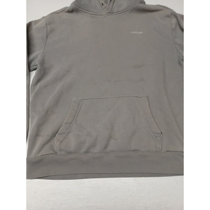Hollister (Medium) Men's Gray Relaxed Fit Hoodie Sweatshirt