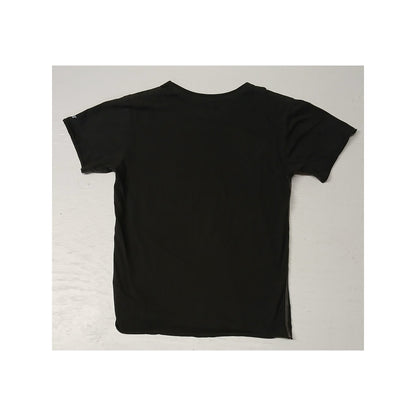Decoded (Small) Black Cotton Crew Neck Short Sleeve Tshirt
