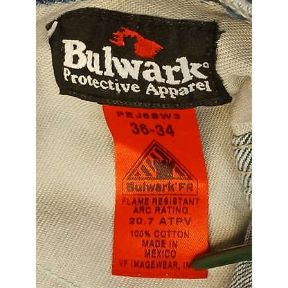 Bulwark (36x34) Flame Resistant Relaxed Straight Denim Jeans