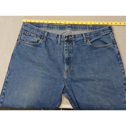 Magellan (44x30) Men's Straight Leg Blue Denim Jeans