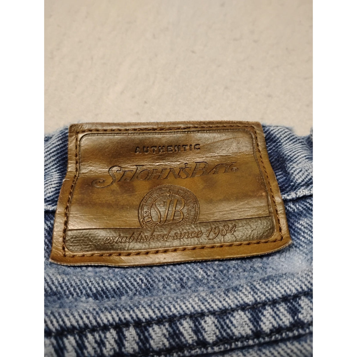 St Johns Bay (26") Women's Vintage Straight Blue Denim Jeans
