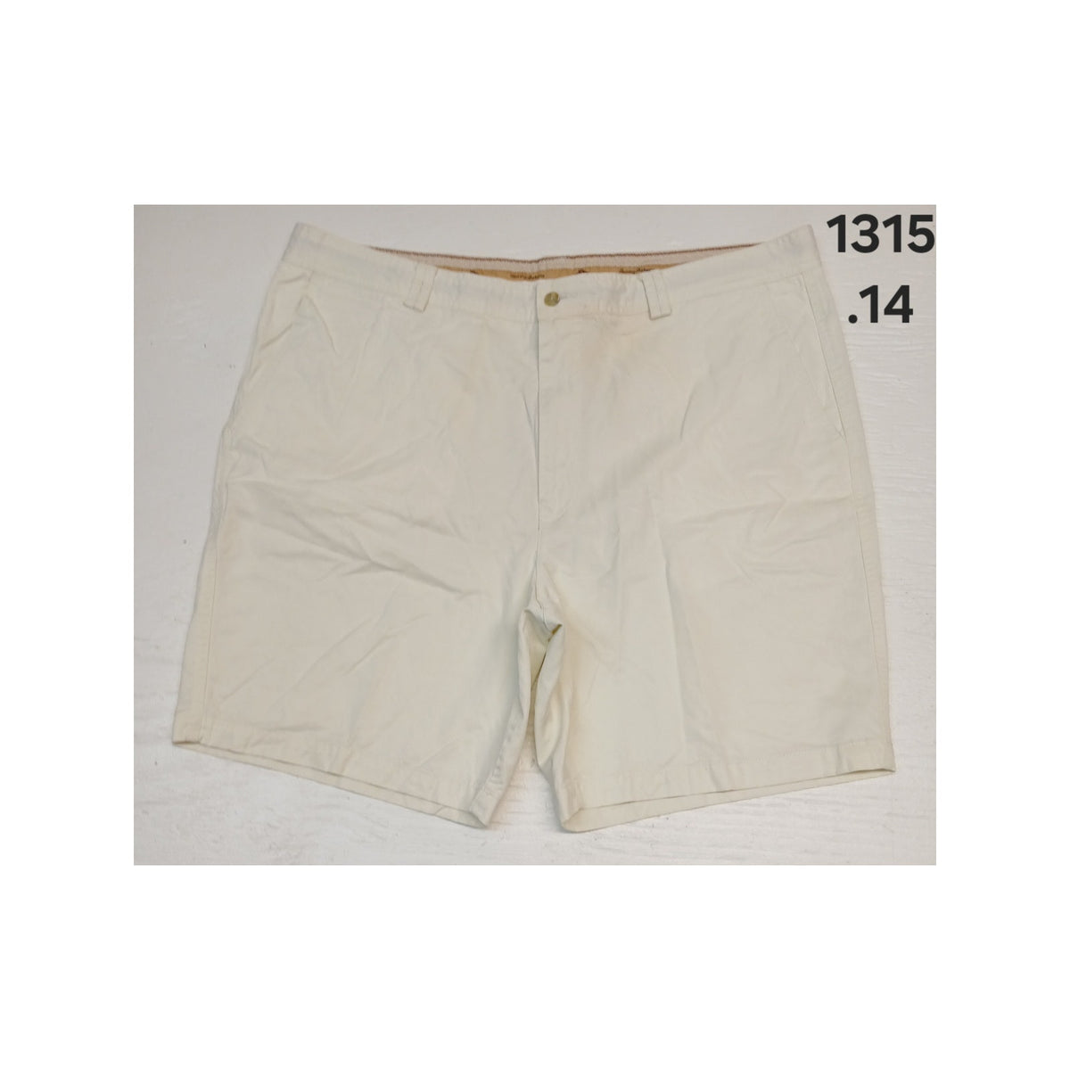 Tommy Bahama (40) Cream Casual Walking Khaki Chino Shorts