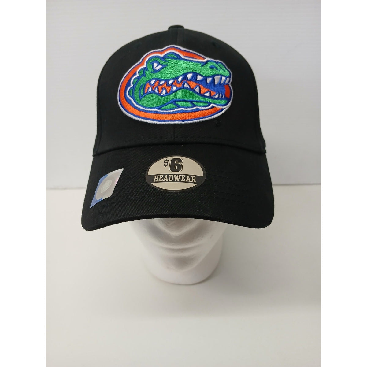 Captivating Headwear (OSFA) Black Florida Gators Vel-Cro Cap