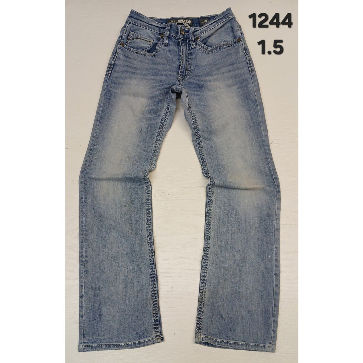 BKE (27R) Bootleg Straight Blue Denim Cowgirl Jeans