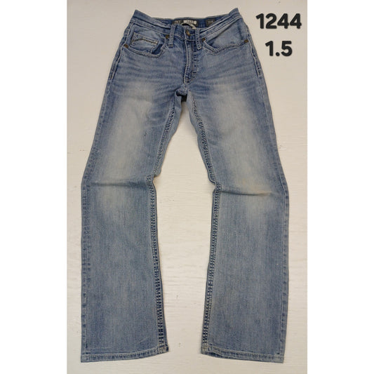 BKE (27R) Bootleg Straight Blue Denim Cowgirl Jeans