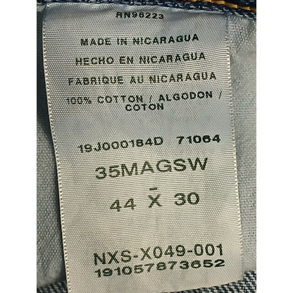 Magellan (44x30) Men's Straight Leg Blue Denim Jeans