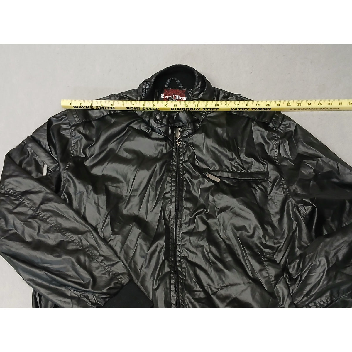 Regal Wear (3XL) Black Vintage Lightweight Bomber Jacket