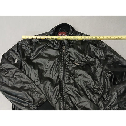 Regal Wear (3XL) Black Vintage Lightweight Bomber Jacket