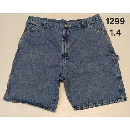 Wrangler (40) Vintage High Waisted Light Denim Jean Shorts