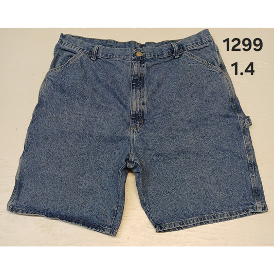 Wrangler (40) Vintage High Waisted Light Denim Jean Shorts