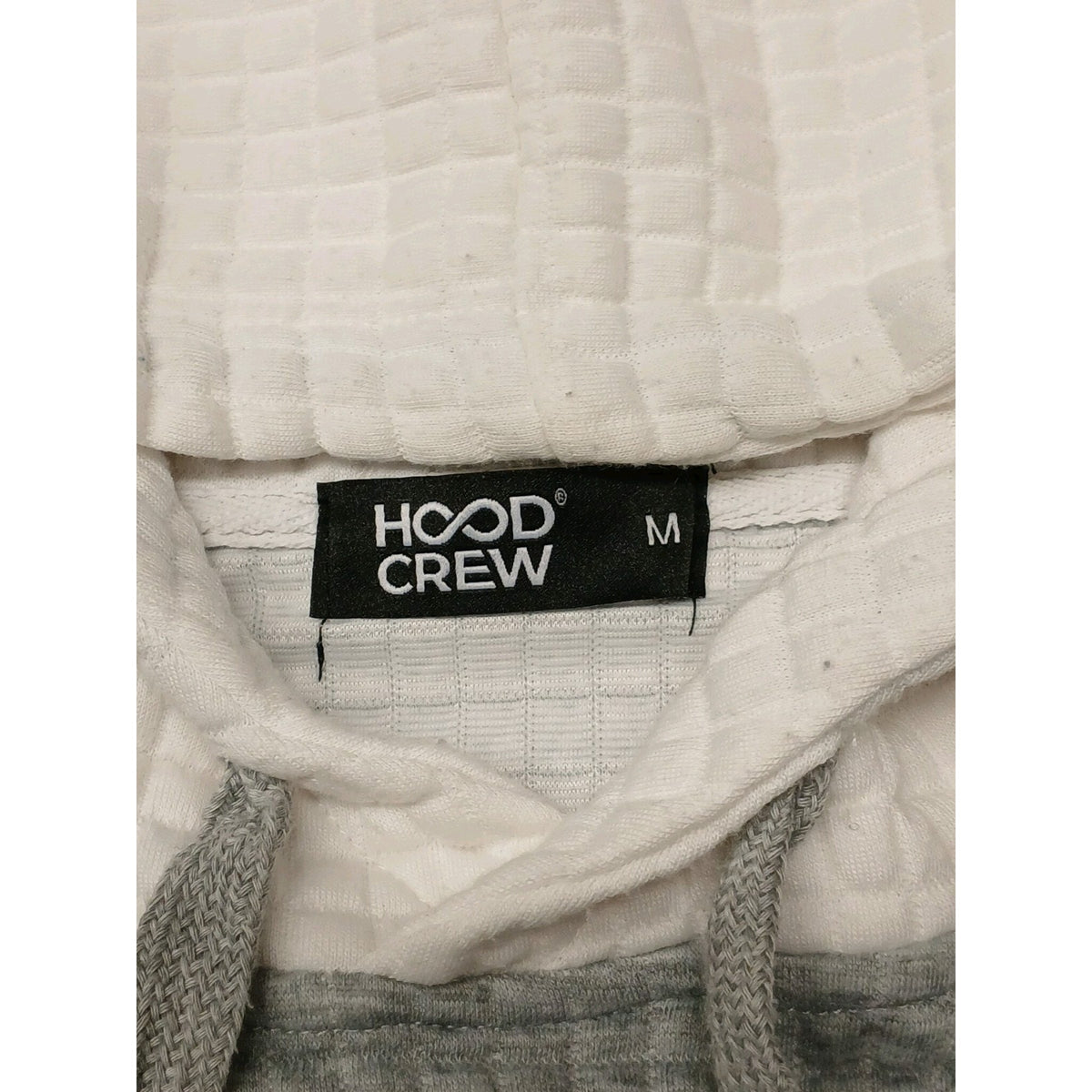 Hood Crew (Medium) Multicolor Waffle Pullover Hoodie