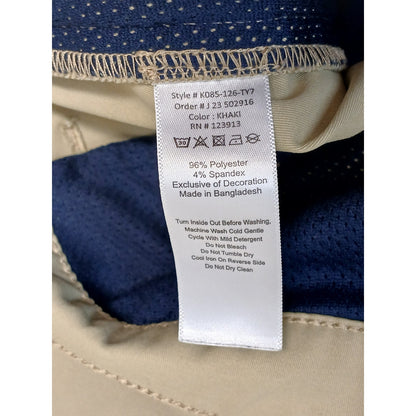Jachs (36) Beige Dri-Fit Performance Golf Chino Shorts