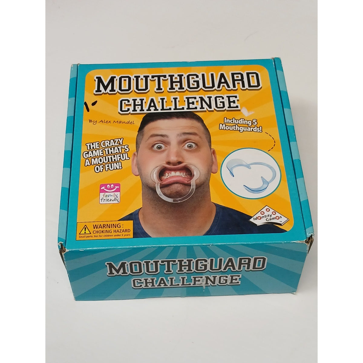 Mouth Guard 5 Pack Mouthpieces with Cards Challenge Game