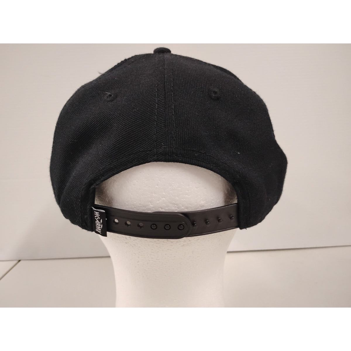 HK-ARMY (OSFM) All Black Graphic Hat Snapback Cap