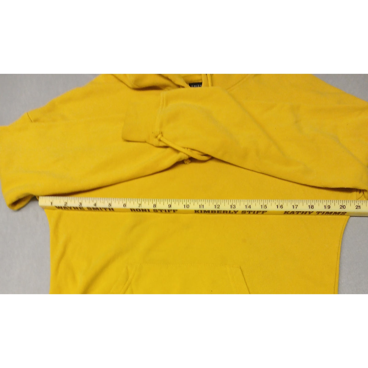 Empire (Small) Women's Yellow Pullover Hoodie Sweatshirt