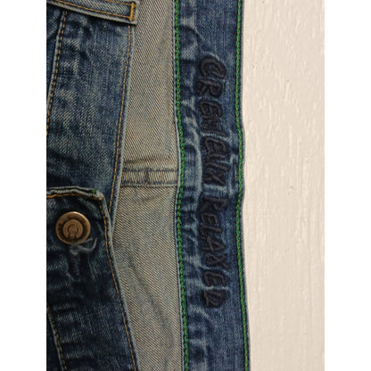 Cremieux (40x32) Relaxed Baggy Straight Fit Blue Denim Jeans
