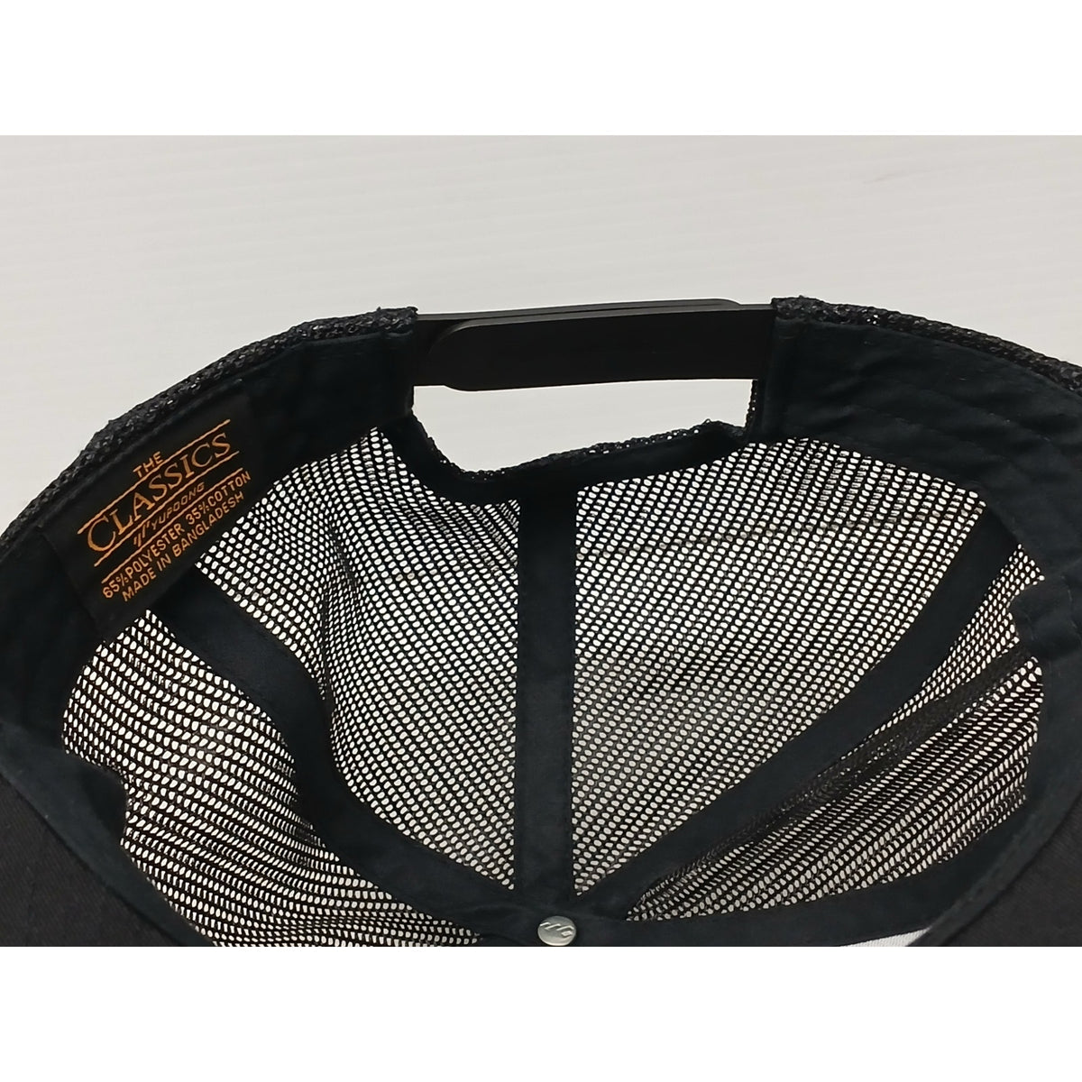 The Classics (OSFM) Black Mesh Snapback Hat/Cap
