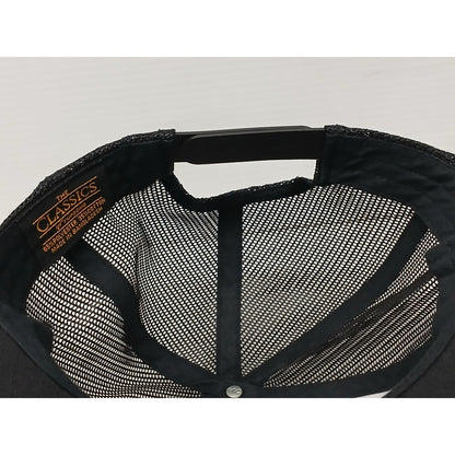 The Classics (OSFM) Black Mesh Snapback Hat/Cap